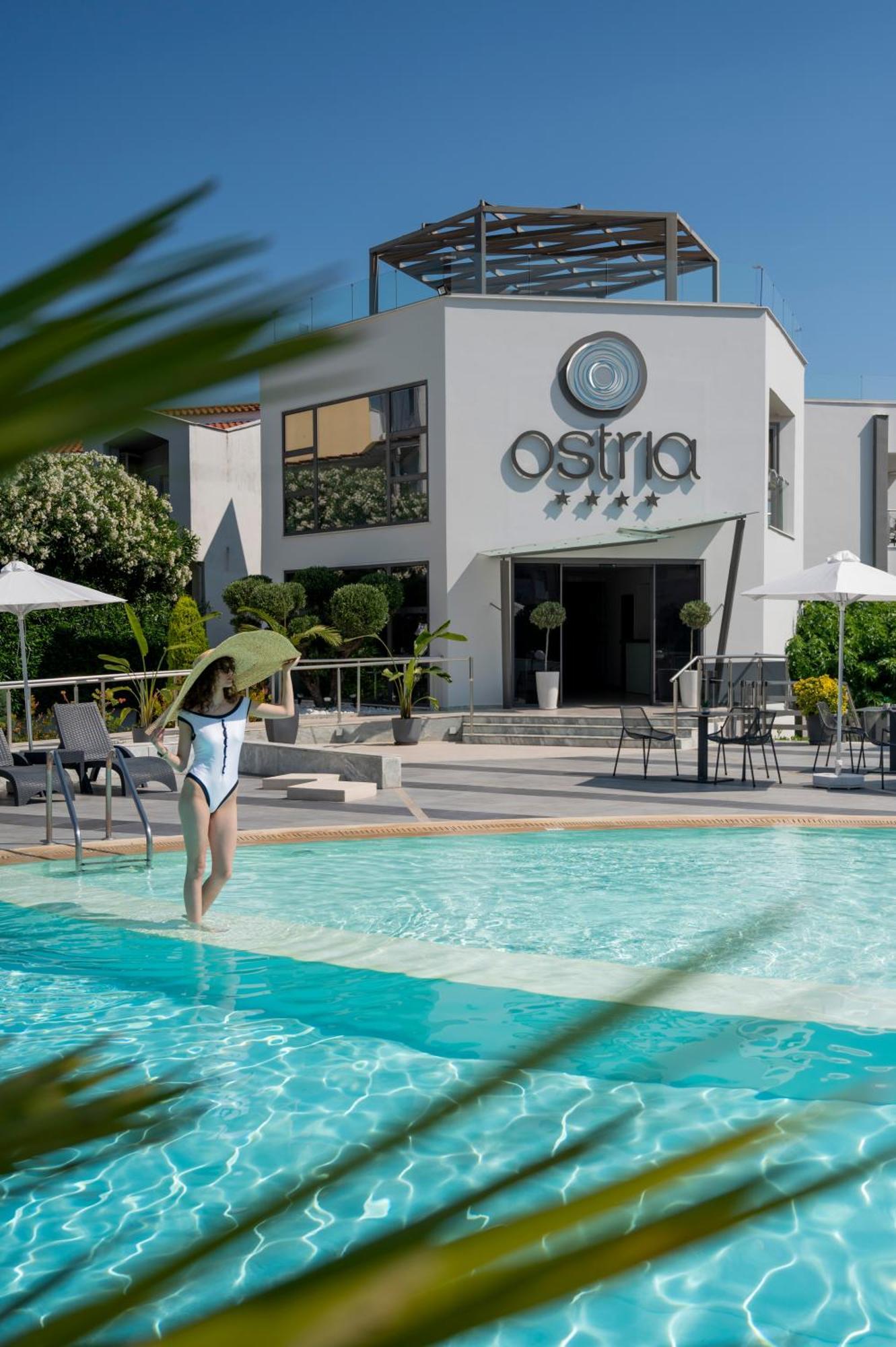 Ostria Sea Side Hotel Hanioti Exterior photo