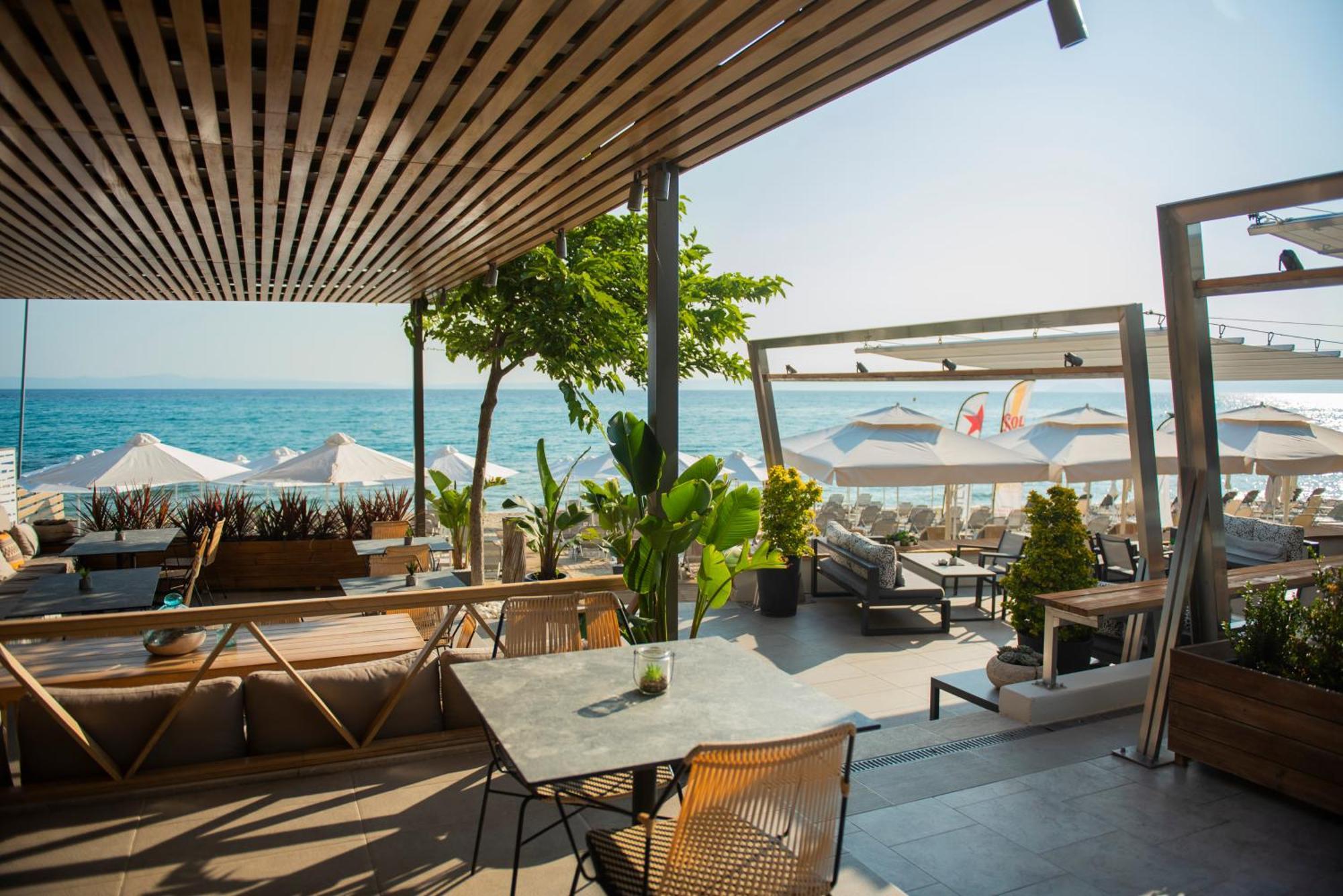 Ostria Sea Side Hotel Hanioti Exterior photo